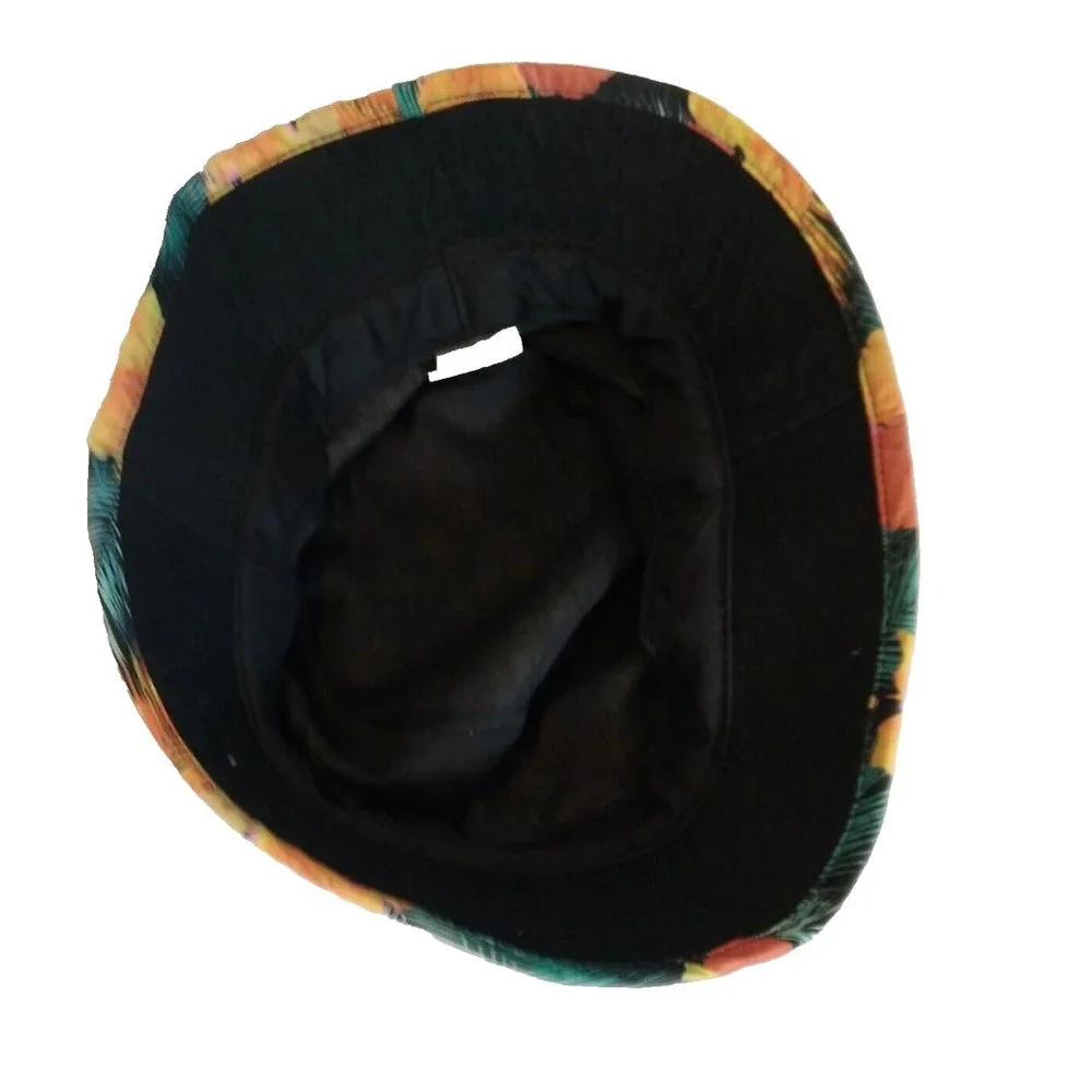 Bozkee Reversable Tropical or Black Boonie‎ Fishing Hunting Sports Cap Hat